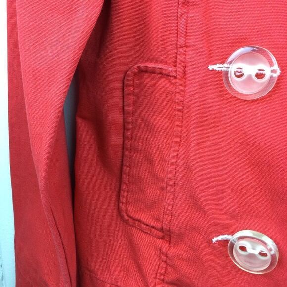 Periscope Red Double Breasted Blazer Jacket - Large - Picture 7 of 10